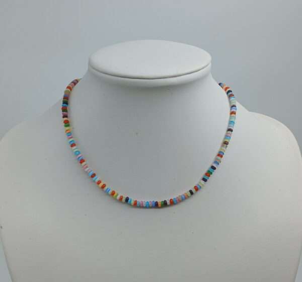 Cateye-Perlen bunt