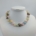 Collier zweireihig pastell