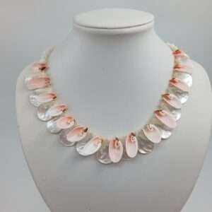 Collier, Muscheln, Perlmutt